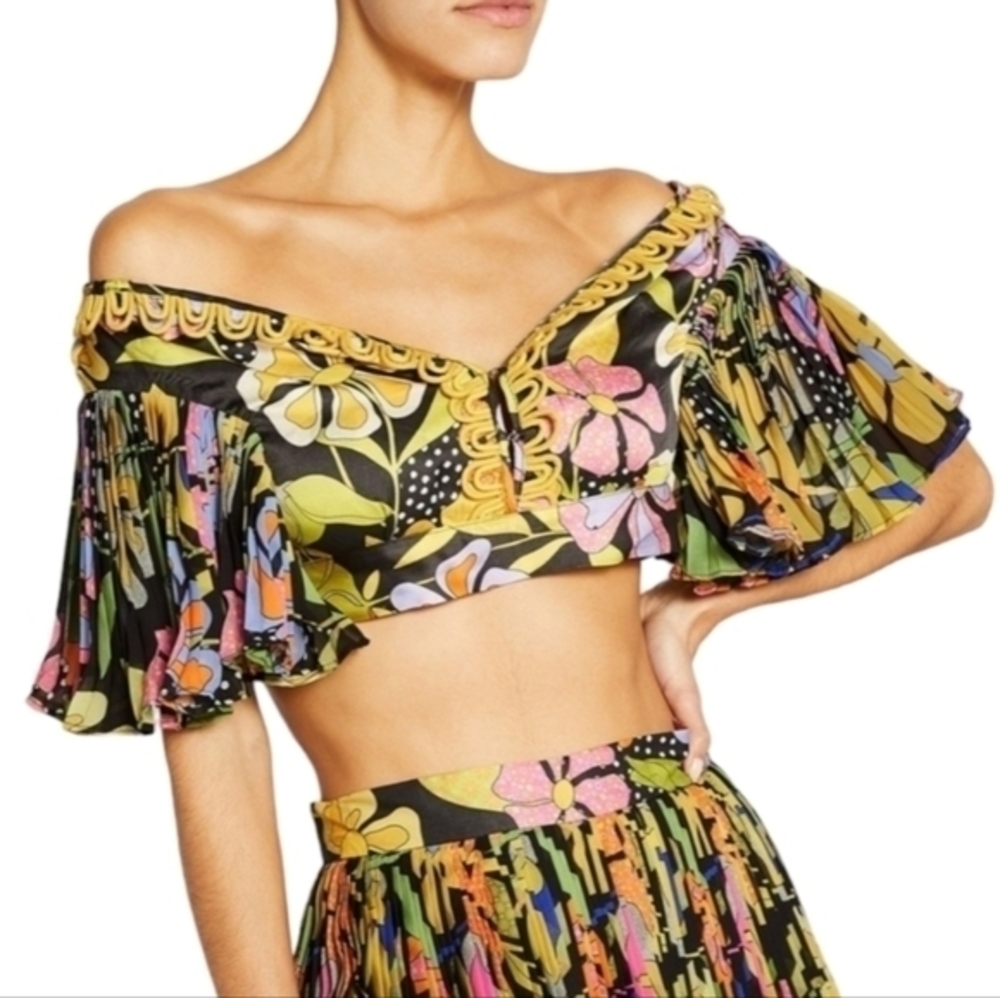 CELIA B‎ FRANGIPANI CROP TOP